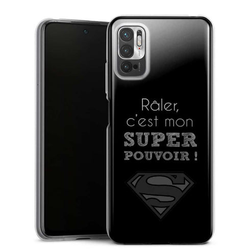 Coque Xiaomi Note 10 5G Râler c'est mon super Pouvoir