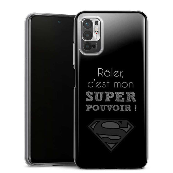 Coque Xiaomi Note 10 5G Râler c'est mon super Pouvoir