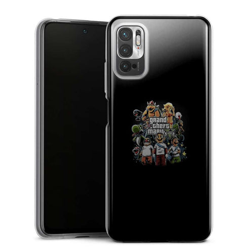 Coque Telephone Xiaomi Note 10 5G Grand Theft Mario