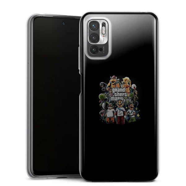 Coque Telephone Xiaomi Note 10 5G Grand Theft Mario