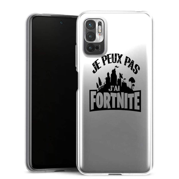 Coque smartphone Xiaomi Note 10 5G I Can't I Have Fortnite