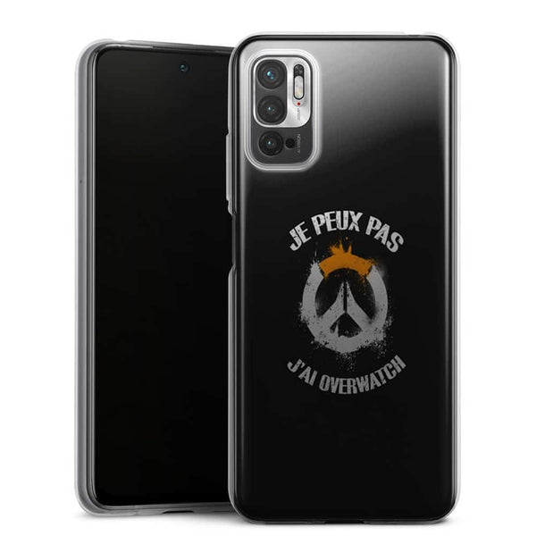 Coque Telephone Xiaomi Note 10 5G je peux pas j'ai overwatch