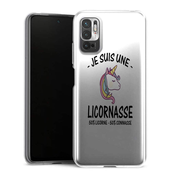 Coque Xiaomi Note 10 5G Je suis une Licornasse