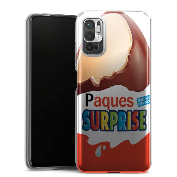 Coque Xiaomi Note 10 5G Joyeuse paques Inspired by Kinder Surprise