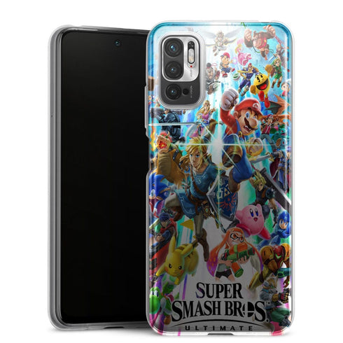 Coque Telephone Xiaomi Note 10 5G Super Smash bros ultimate