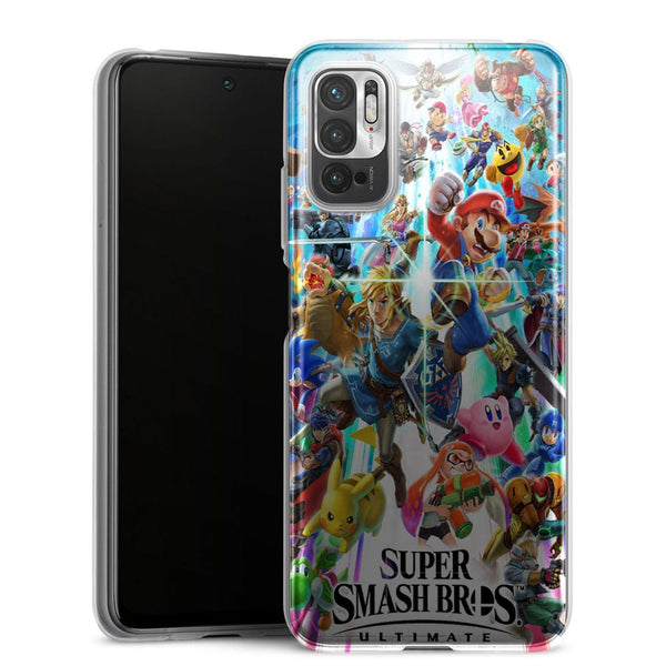 Coque Telephone Xiaomi Note 10 5G Super Smash bros ultimate