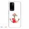 Coque Xiaomi Redmi 10 ancre florale fleurs roses et rouges