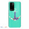 Coque Xiaomi Redmi 10 ancre florale turquoise