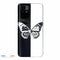 Coque Oppo A16 Butterfly Noir et Blanc