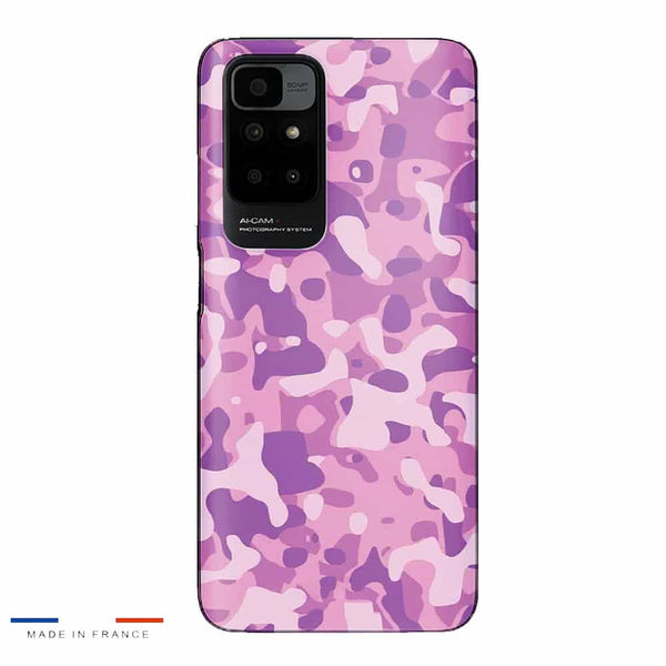 Coque Xiaomi Redmi 10 Camo Rose Army