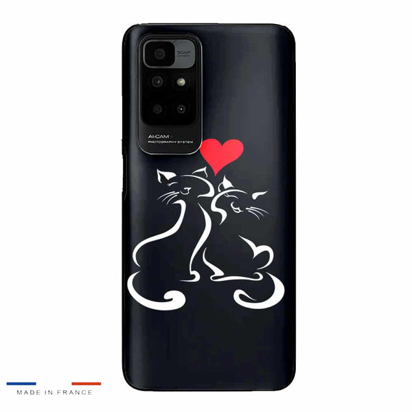 Coque Xiaomi Redmi 10 Cats Love