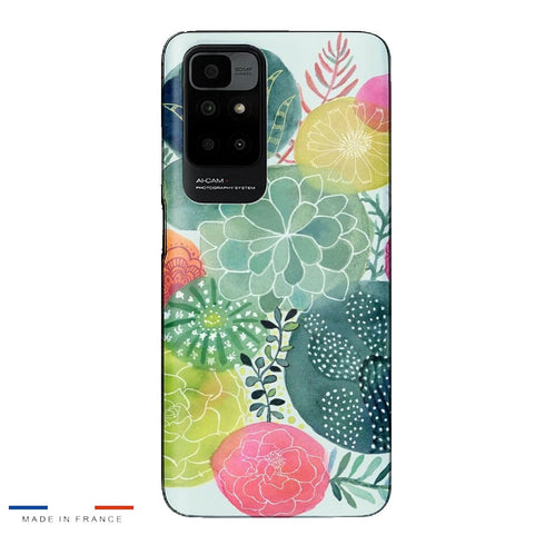 Coque Xiaomi Redmi 10 Cercles Succulents