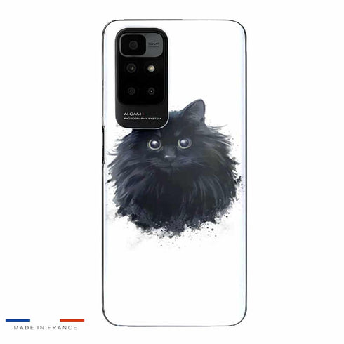 Coque Xiaomi Redmi 10 Chat Noir