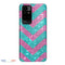 Coque Xiaomi Redmi 10 Chevrons Strass Violet Rose