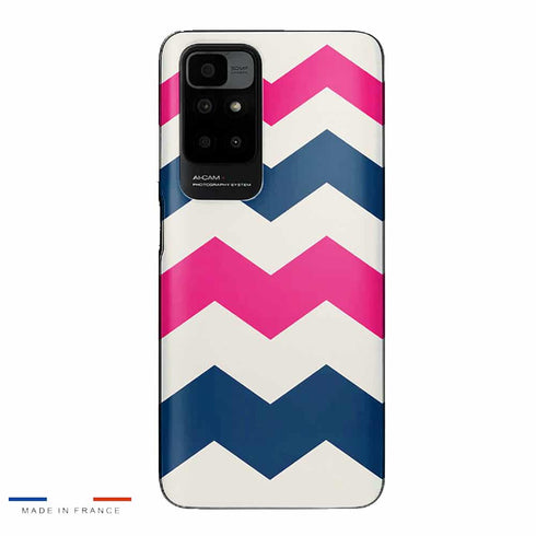 Coque Xiaomi Redmi 10 Zig Zag Rose