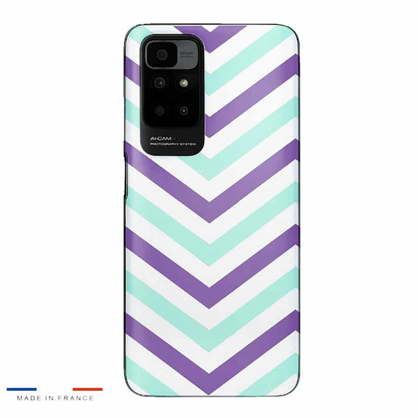 Coque Xiaomi Redmi 10 Milka Chevrons