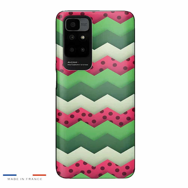 Coque Xiaomi Redmi 10 Pasteque Summer Chevrons