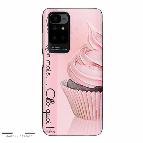 Coque Xiaomi Redmi 10 Cupcake Rose