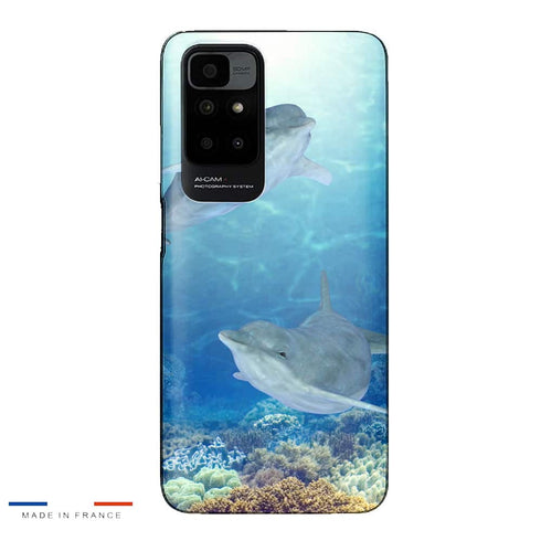Coque Xiaomi Redmi 10 Dauphins-Heureux