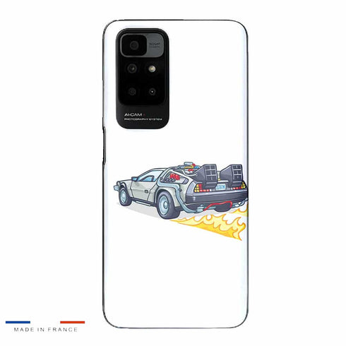 Coque Telephone Xiaomi Redmi 10 originale Delorean retour vers le futur