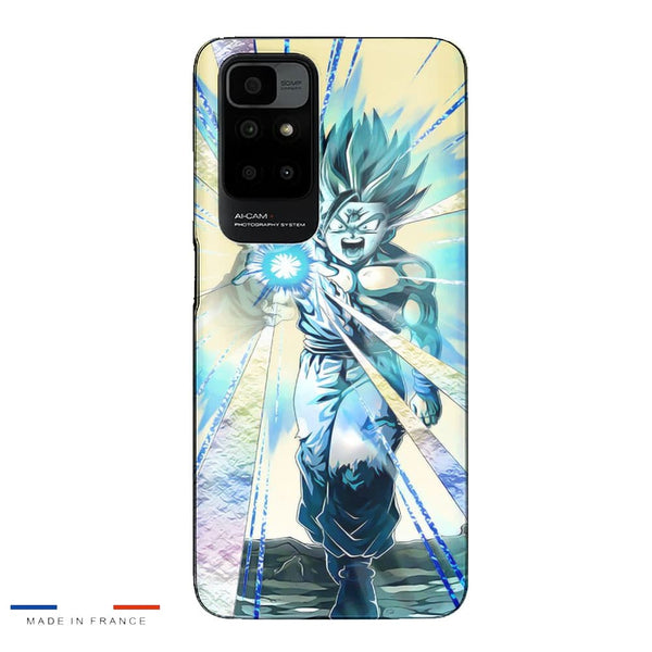 Coque Xiaomi Redmi 10 Dragon Ball z Gohan Goku Kamehameha