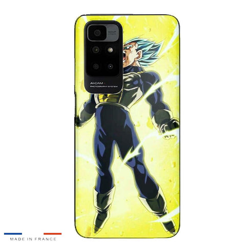 Coque Xiaomi Redmi 10 Dragon Ball Z Vegeta Majin Transformation