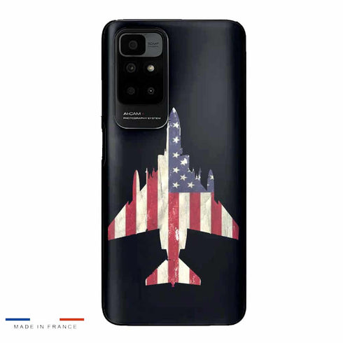 Coque Xiaomi Redmi 10 F4 Phantom American Flag