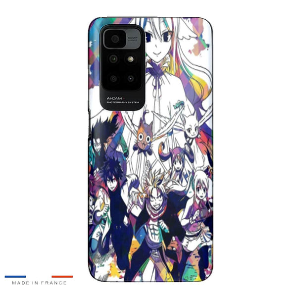 Coque Xiaomi Redmi 10 Fairy Tail Colors