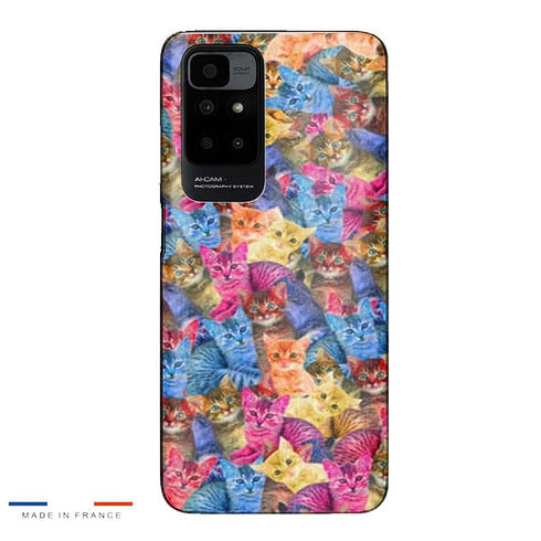 Coque Xiaomi Redmi 10 Haribo chat en folie