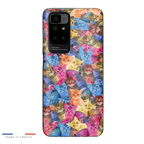 Coque Xiaomi Redmi 10 Haribo chat en folie