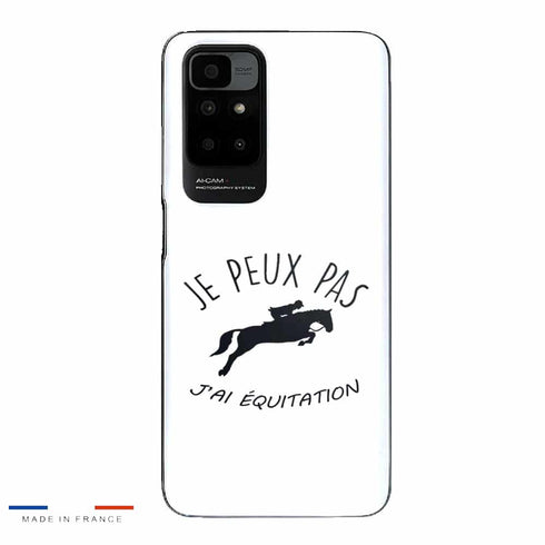 Coque Xiaomi Redmi 10 Je Peux pas j'ai Equitation