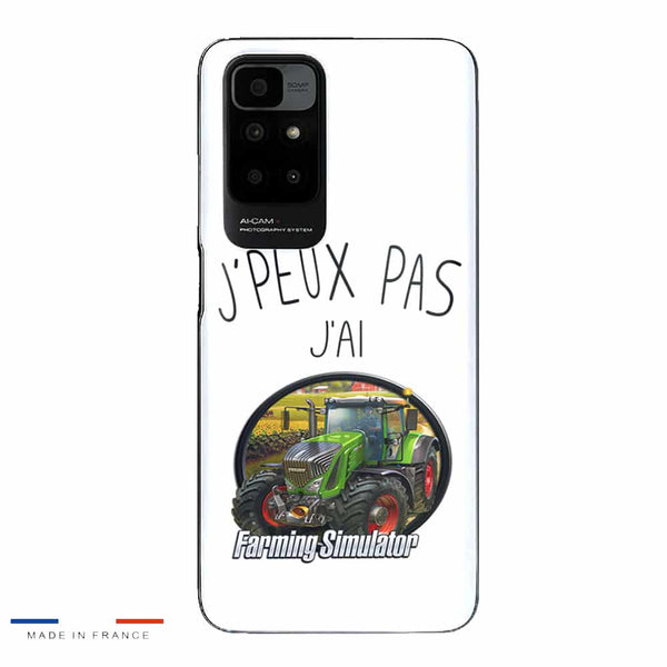 Coque Xiaomi Redmi 10 Je peux pas j'ai farming simulator