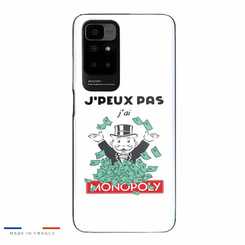 Coque pour Xiaomi Redmi 10 Je peux pas j'ai monopoly