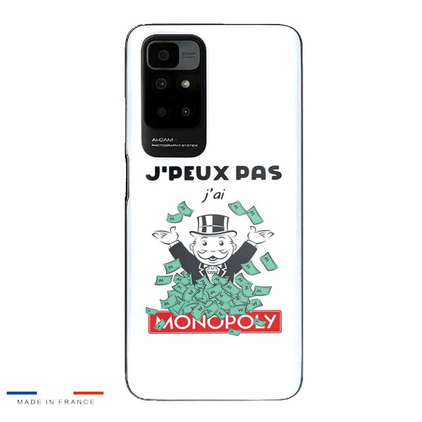 Coque pour Xiaomi Redmi 10 Je peux pas j'ai monopoly
