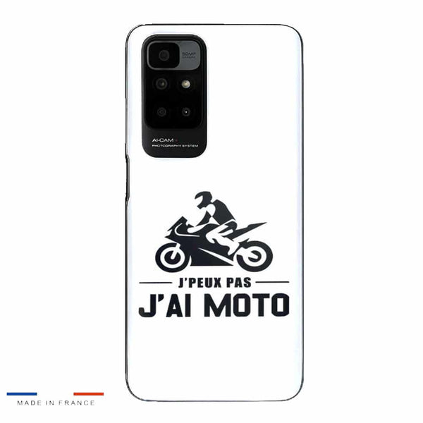 Coque de smartphone Xiaomi Redmi 10 Je peux pas j'ai Moto