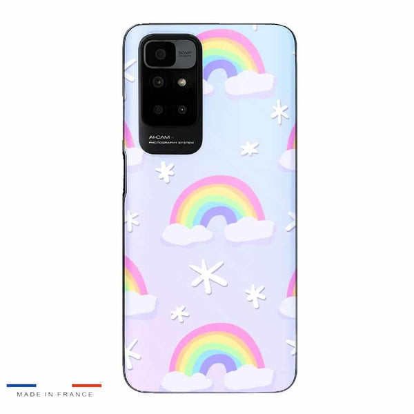 Coque Xiaomi Redmi 10 Joyeux Pastel Rainbows