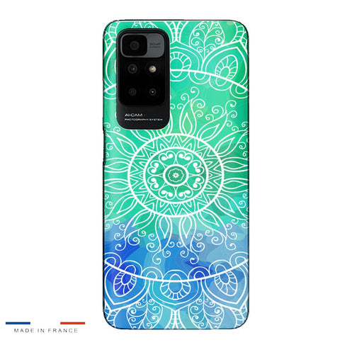 Coque Xiaomi Redmi 10 Green deal Mandala