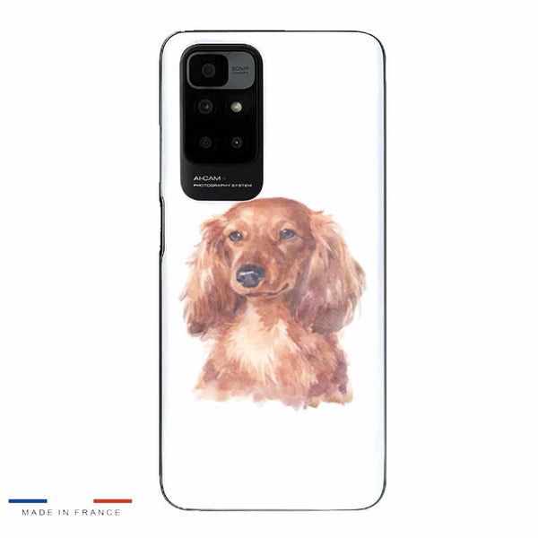 Coque Oppo A16 Mon Teckel en Portrait