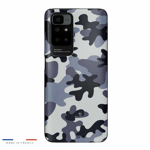 Coque Xiaomi Redmi 10 Motif de camouflage noir