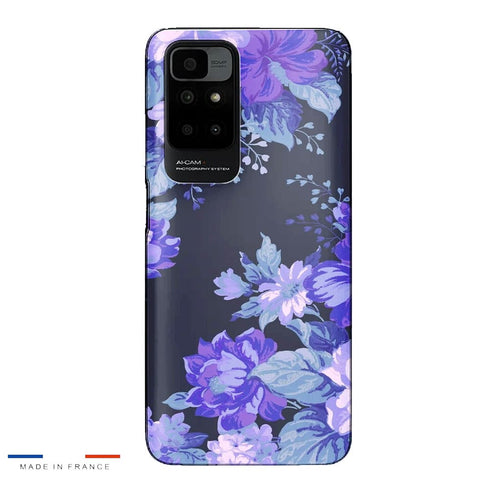Coque Xiaomi Redmi 10 Motif Floral de minuit