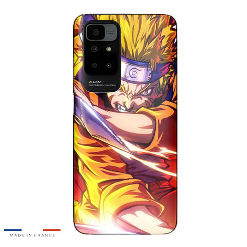 Coque Xiaomi Redmi 10 Naruto Influence de Kyubi