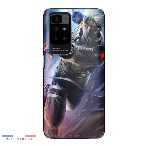 Coque Xiaomi Redmi 10 Naruto Kakashi Hatake Raikiri