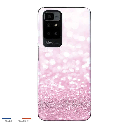 Coque Xiaomi Redmi 10 Pink Glitter way
