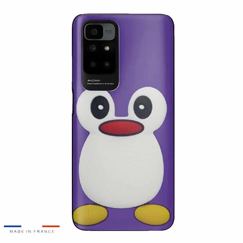 Coque Oppo A16 Pingouin Violet