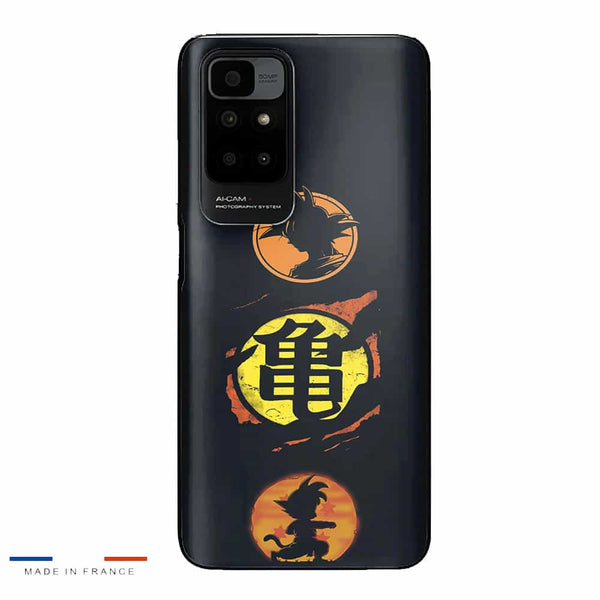 Coque Xiaomi Redmi 10 Goku Orange