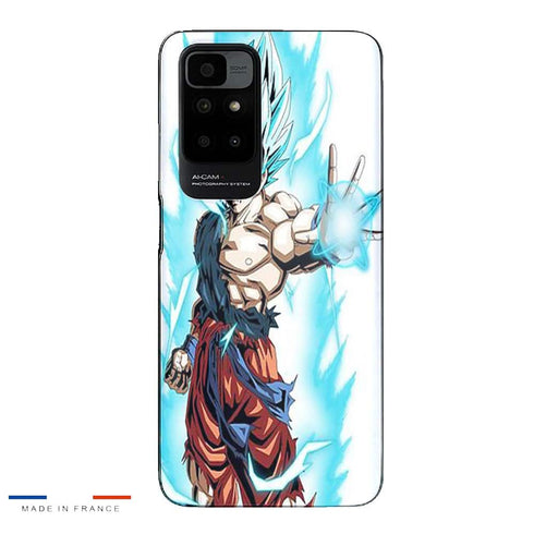 Coque Xiaomi Redmi 10 Super Sayan Bleu