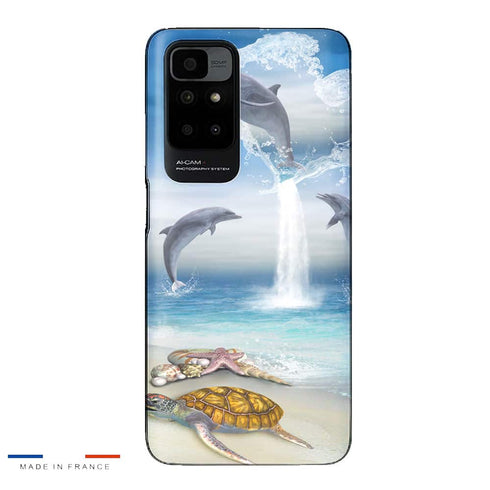 Coque Xiaomi Redmi 10 Dauphins Heureux