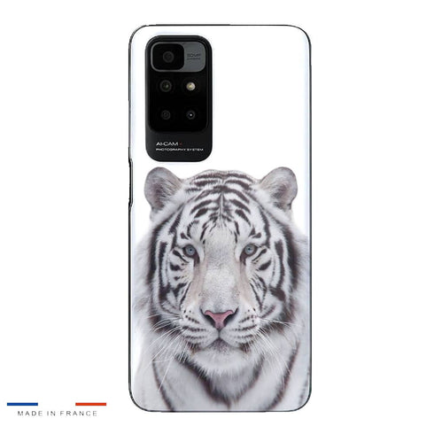 Coque Xiaomi Redmi 10 Tigre Blanc