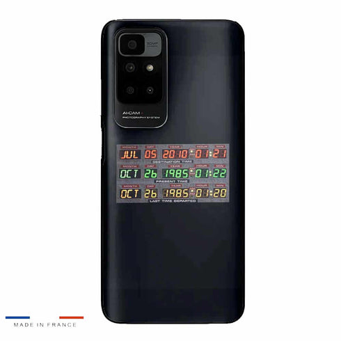 Coque Xiaomi Redmi 10 originale Time Machine Back To The Future
