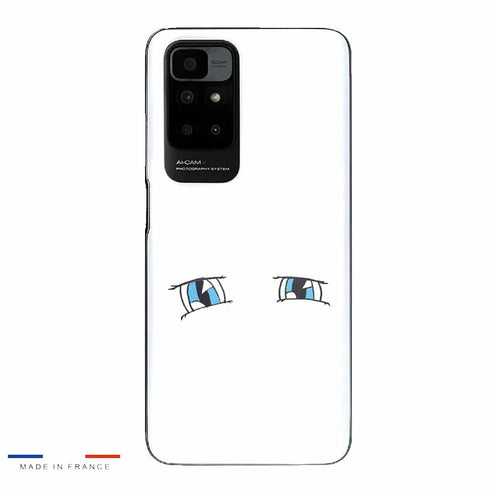 Coque Xiaomi Redmi 10 Yeux Bleus Manga